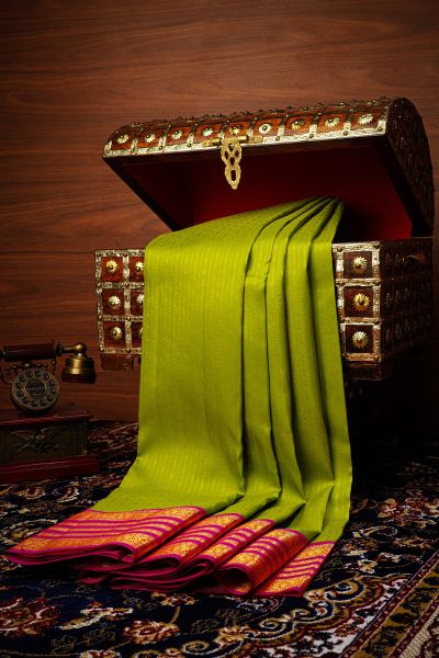 Rich Gold Weave Kancheepuram Saree